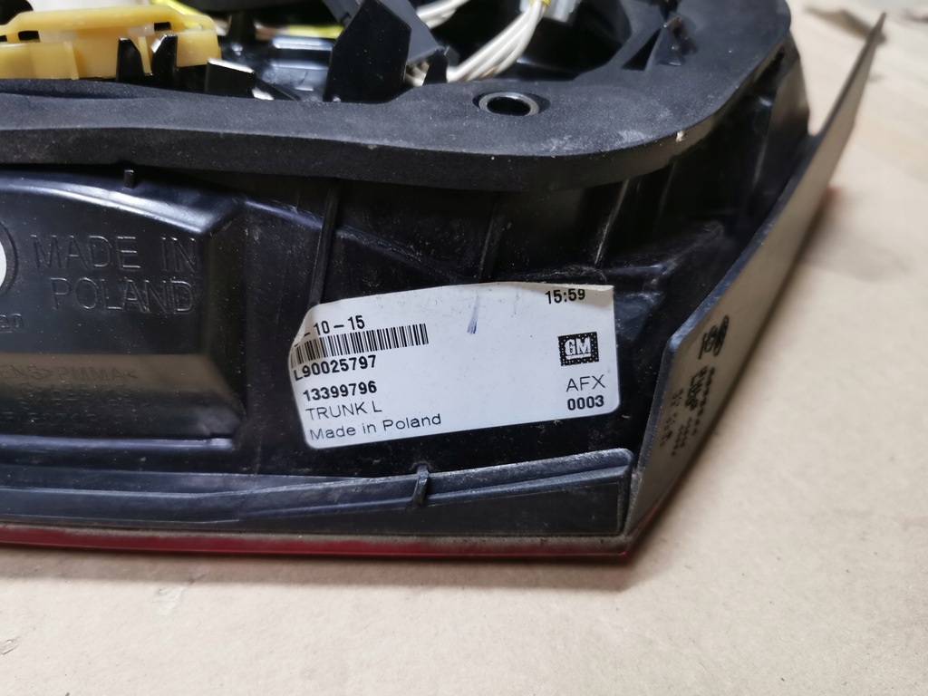 фото №14, Лампа задня задня l p opel astra iv j 4 gtc org