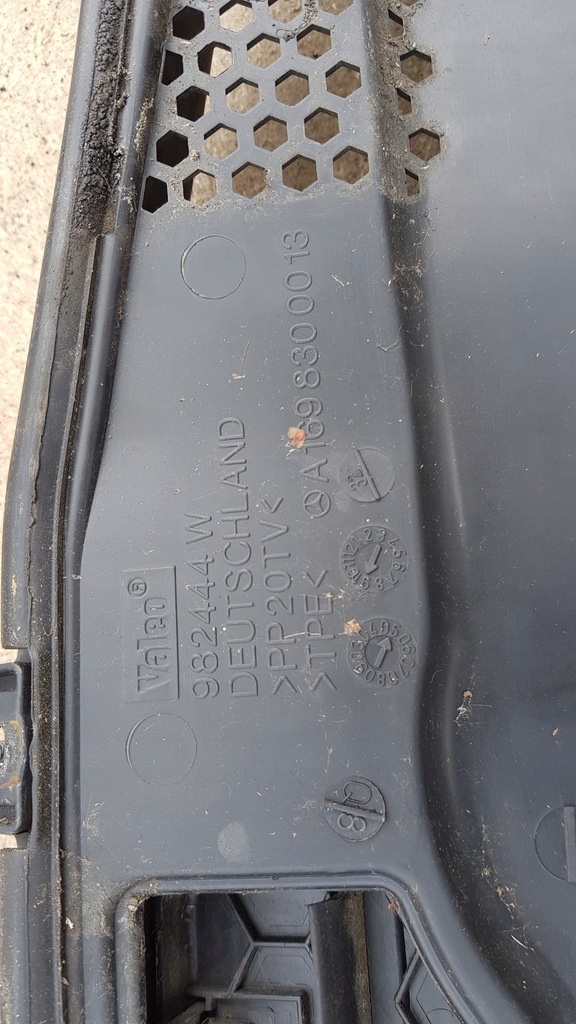 фото №11, Mercedes b klasa w245 жабо захист пластик скло a1698300013