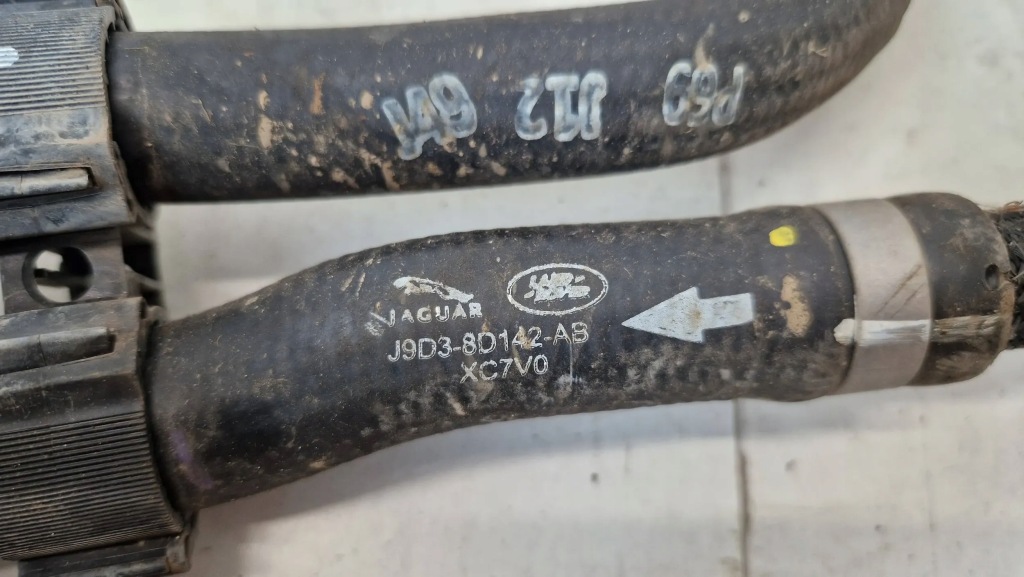 фото №3, Wąż трубка шланг wody радіатора jaguar i-pace j9d3-8d142-ab