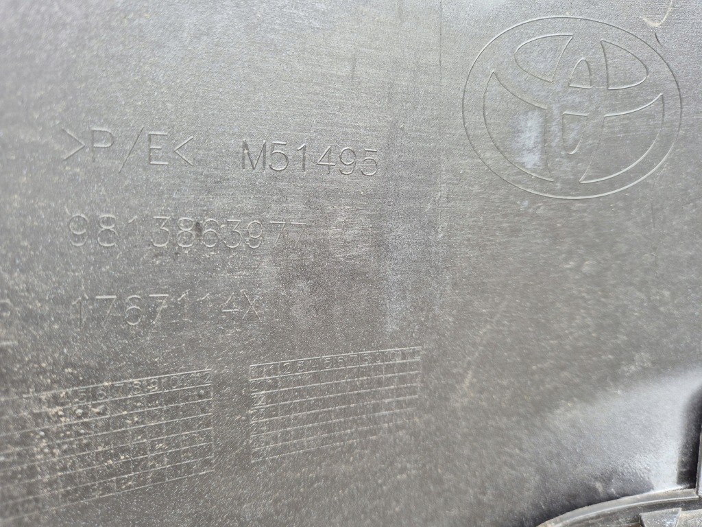 Toyota proace 2 16- бампер передній решітка кутик ліва молдинг рамка Недорого