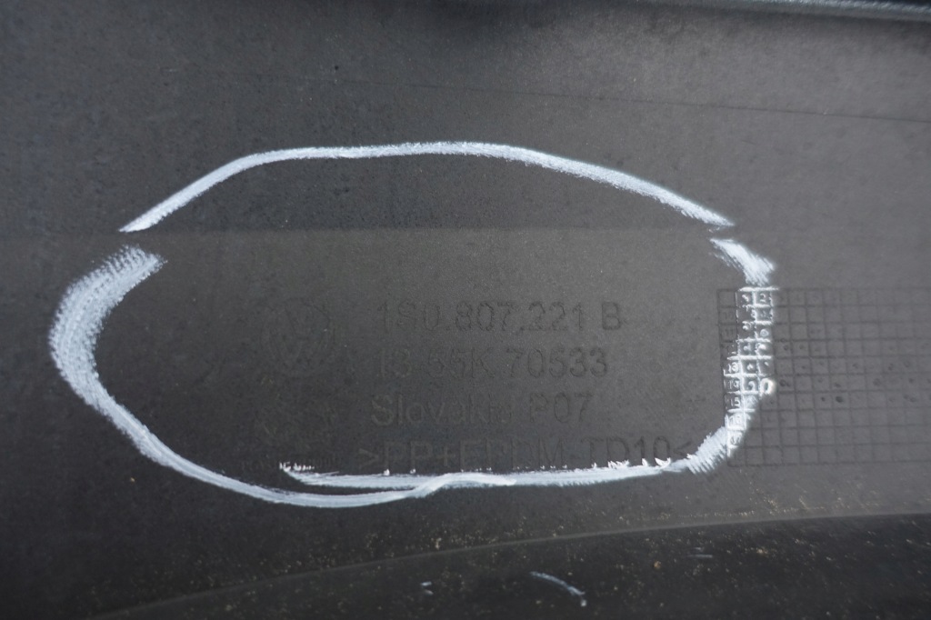 фото №11, Бампер перед передний vw up 1s0 2011-2016 1s0807221b