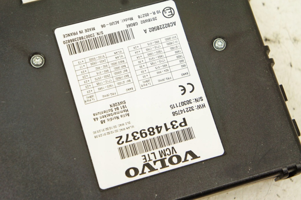 фото №6, Ql189 volvo v90 16- модуль блок управления vcm lte p31489372