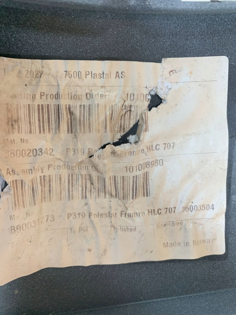 фото №6, Бампер передній volvo polestar 2 ii 20r spr pdc 31690327 05.25