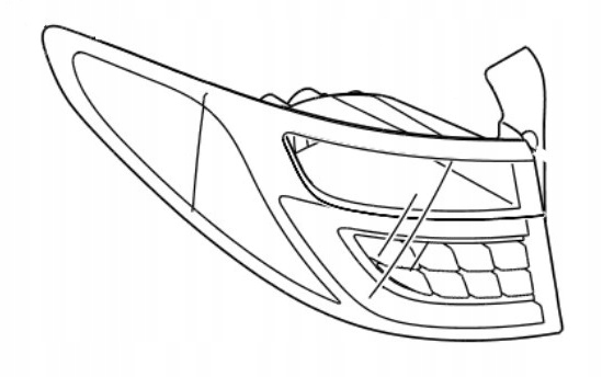 фото №1, Hyundai grand santa fe 2013-2016 лампа led tl wew