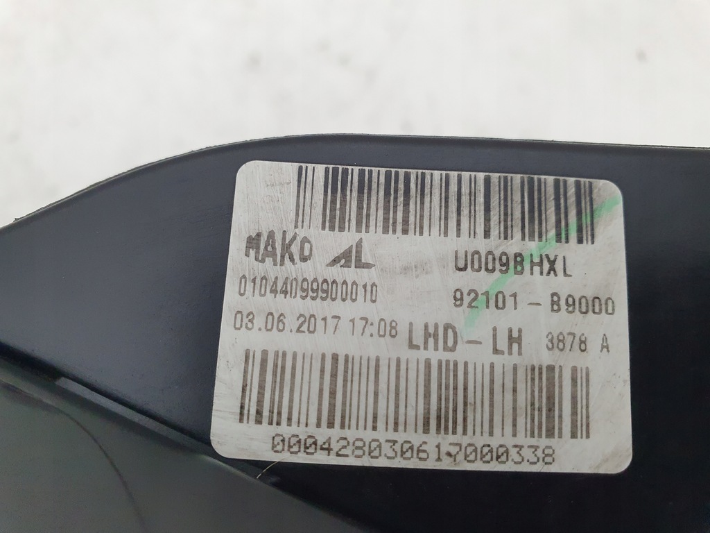 фото №10, Hyundai i10 2 ii 13-19 лампа левая левый правая правый перед передняя