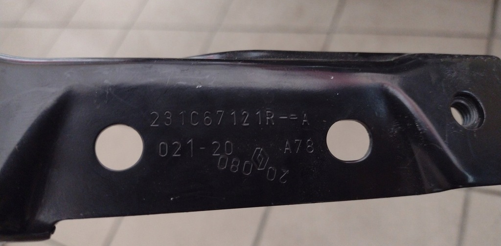 фото №3, Кронштейн кронштейн renault clio v captur ii 231c67121r