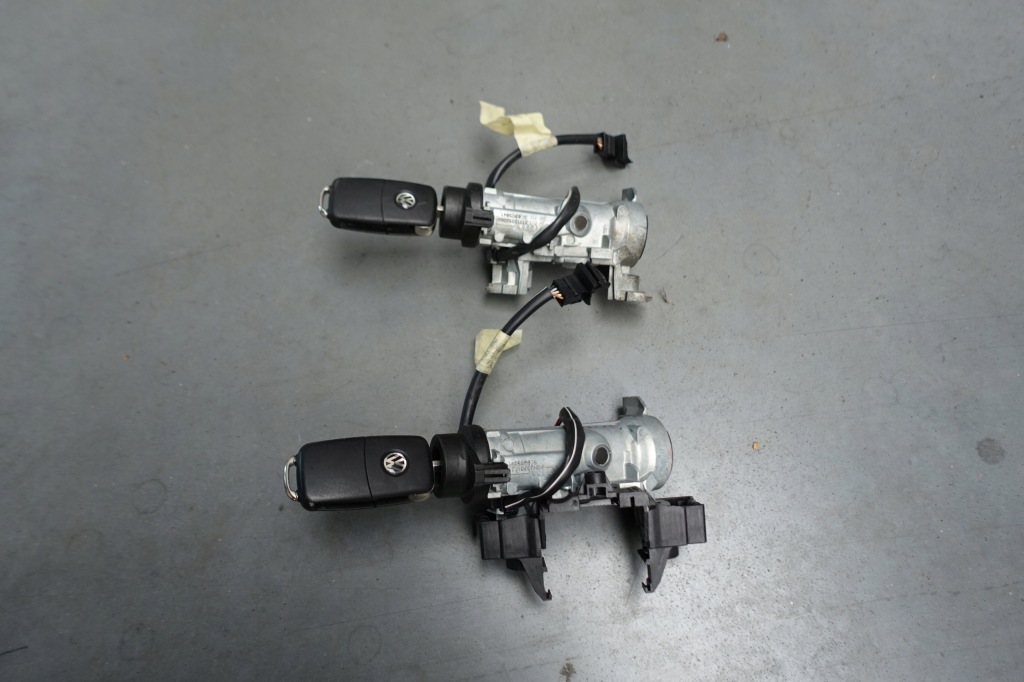 фото №1, Vw beetle 5c golf vi замок зажигания ключ оригинал