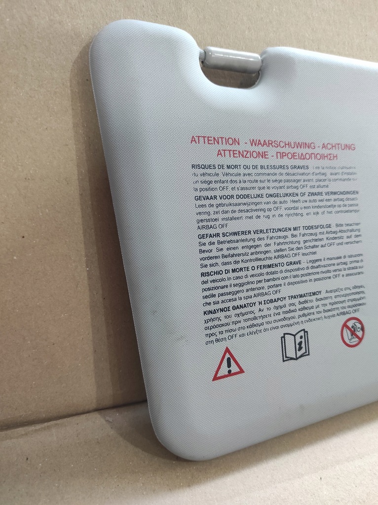 фото №2, Козырёк защита солнцезащитная правая renault koleos i