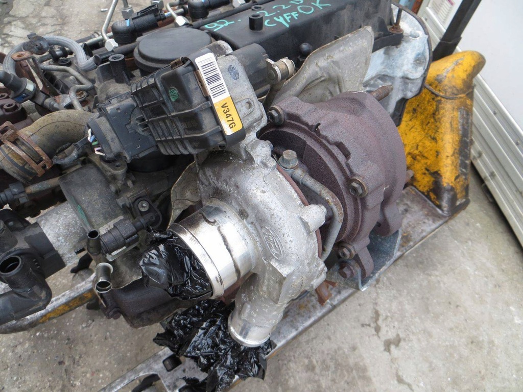 фото №6, Ford tourneo transit custom 2.2 двигатель kpl cyff cyfa cyf5 drff drfa