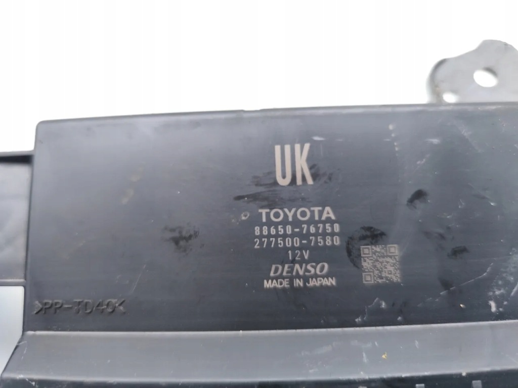 Lexus ux керування кондиціонера / обігріву 250h full hybrid 88650-76750 Зі Шроту