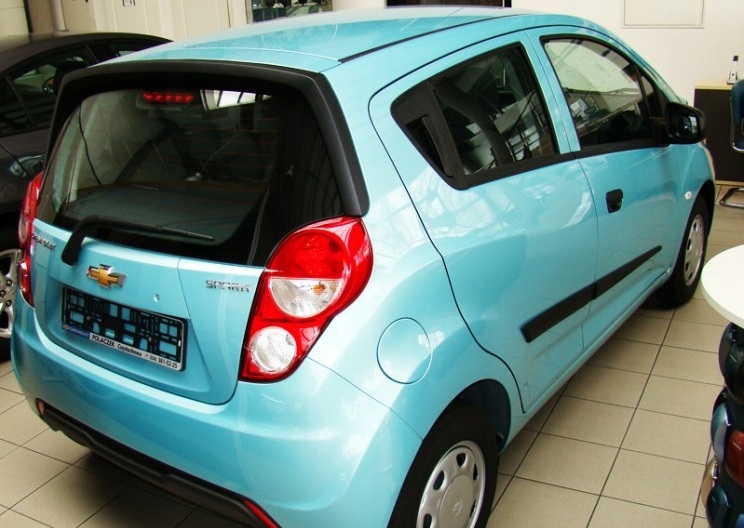 фото №3, Chevrolet spark 2009-2015 hb накладки боковой дверь