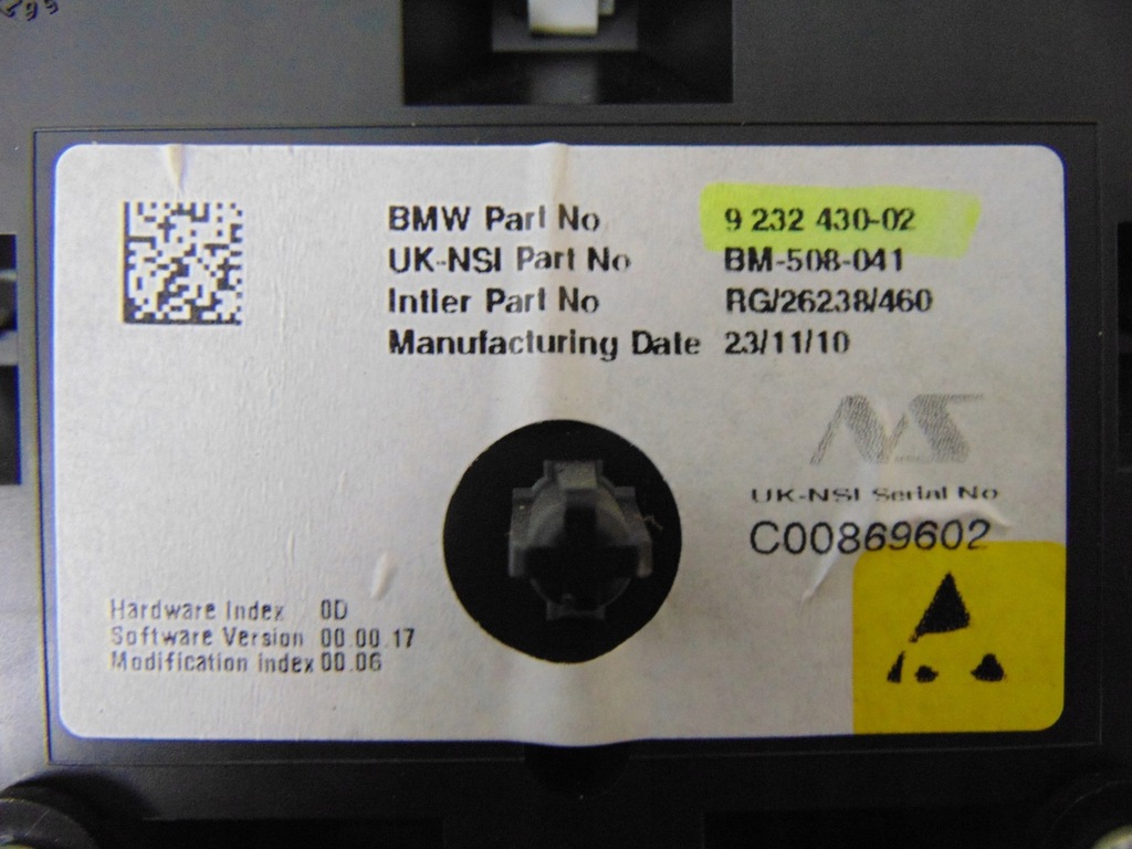 фото №14, Лічильник приладова панель mini r60 1.6d europa 9232430