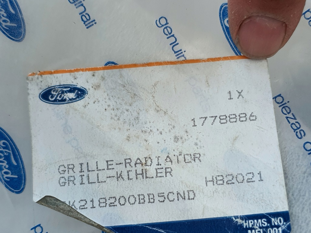 фото №11, Решётка радиатора решётка радиатора ford transit custom bk21-8a133-a