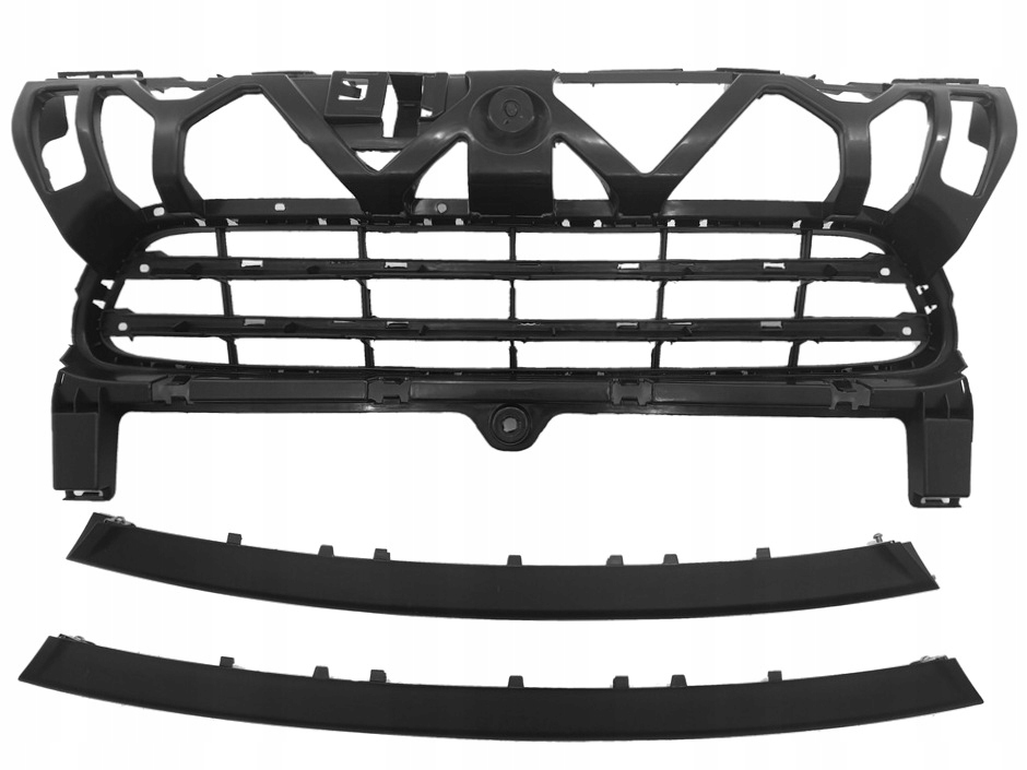 фото №1, Решётка радиатора решётка радиатора porsche cayenne ii 7p5 958 ii 10-14r + накладки