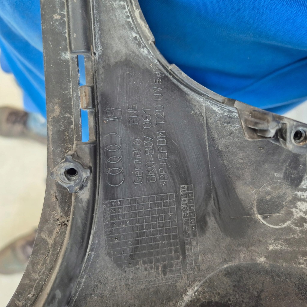 фото №13, Audi a4 b8 allroad 08-11 бампер перед передний spr 8k0807438h