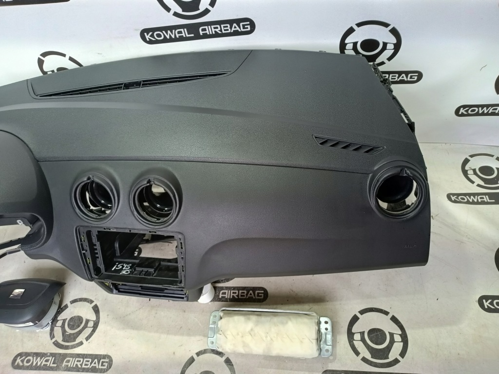 фото №6, Seat ibiza 6j iv lift lkp приборная панель панель  подушка безопасности подушки безопасности ремни
