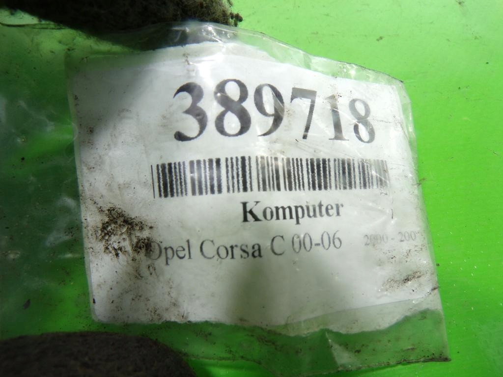 Opel corsa c 1.0 12v, 58km, бортовой компьютер блок управления двигателя 0261207421 Недорого