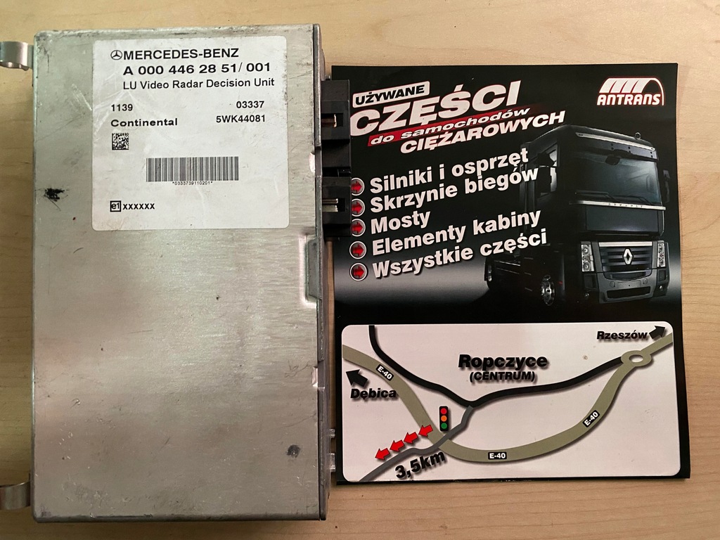 фото №1, Mercedes-benz оригінальний номер модуль камери a0004462851