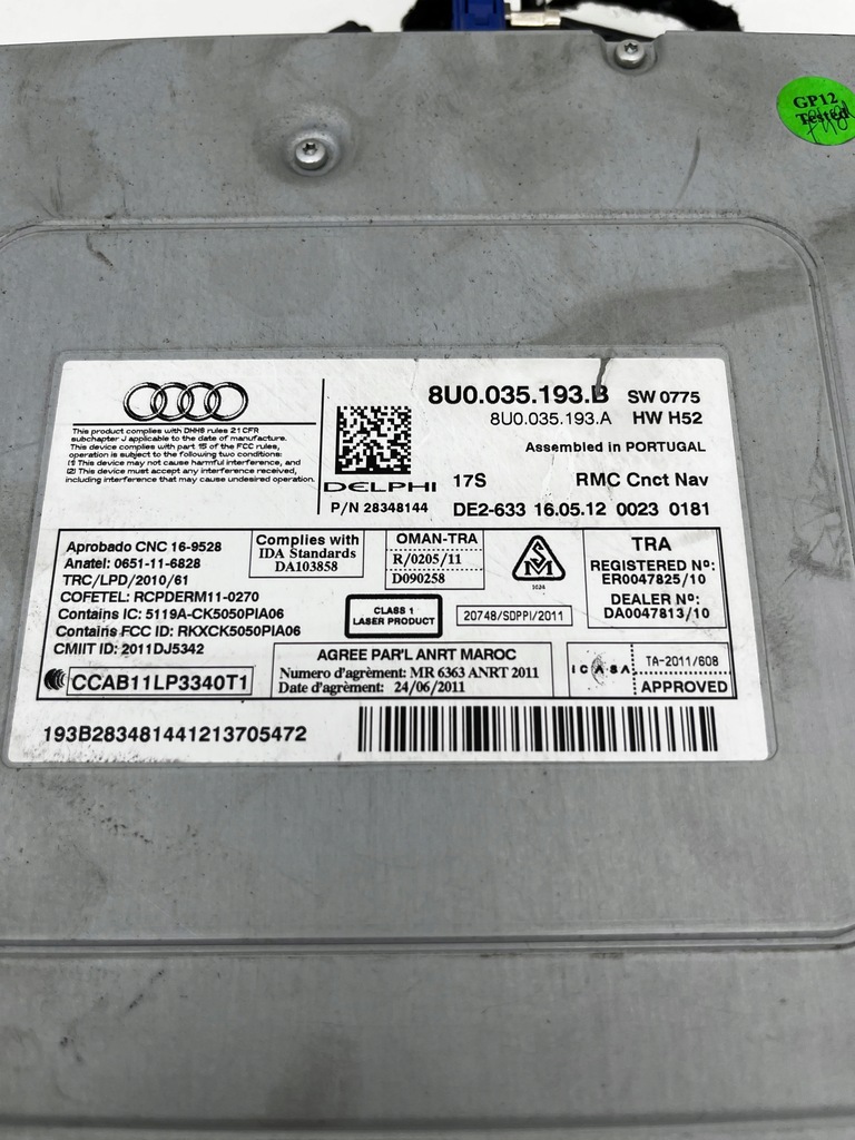 фото №7, Audi q3 8u радио считыватель навигация 8u0035193b