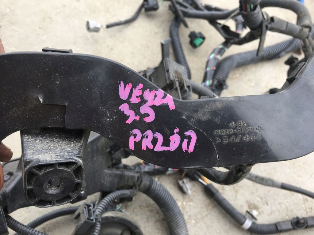 фото №12, Toyota venza 12-16 джгут електропроводка перегородка перед usa