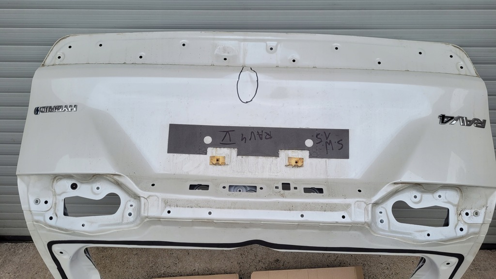 фото №7, Крышка багажника багажника toyota rav4 v 2019- крышка багажника задняя задняя toyota rav 4 v 19-