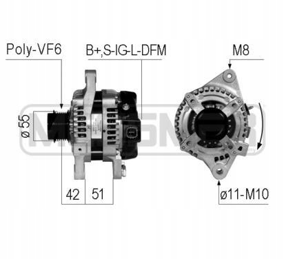 фото №1, Era генератор -messmer toyota