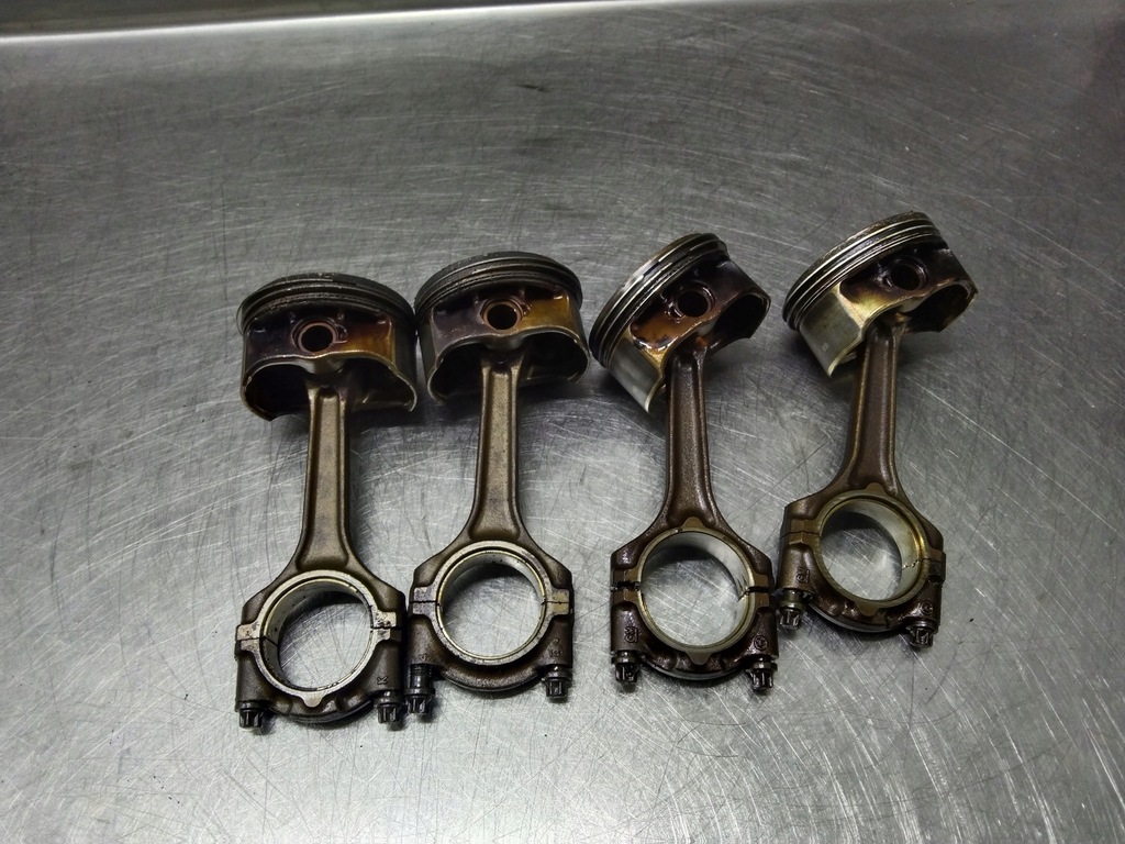 фото №1, Opel 1.8 16v z18xer поршень шатунов