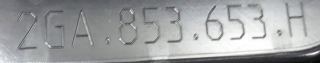 фото №3, Решётка радиатора решётка радиатора vw t-roc 2ga