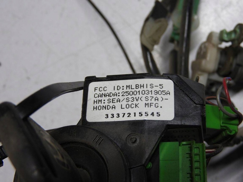 фото №7, Honda civic vii 00-06 ima замок зажигания ключ вкладка