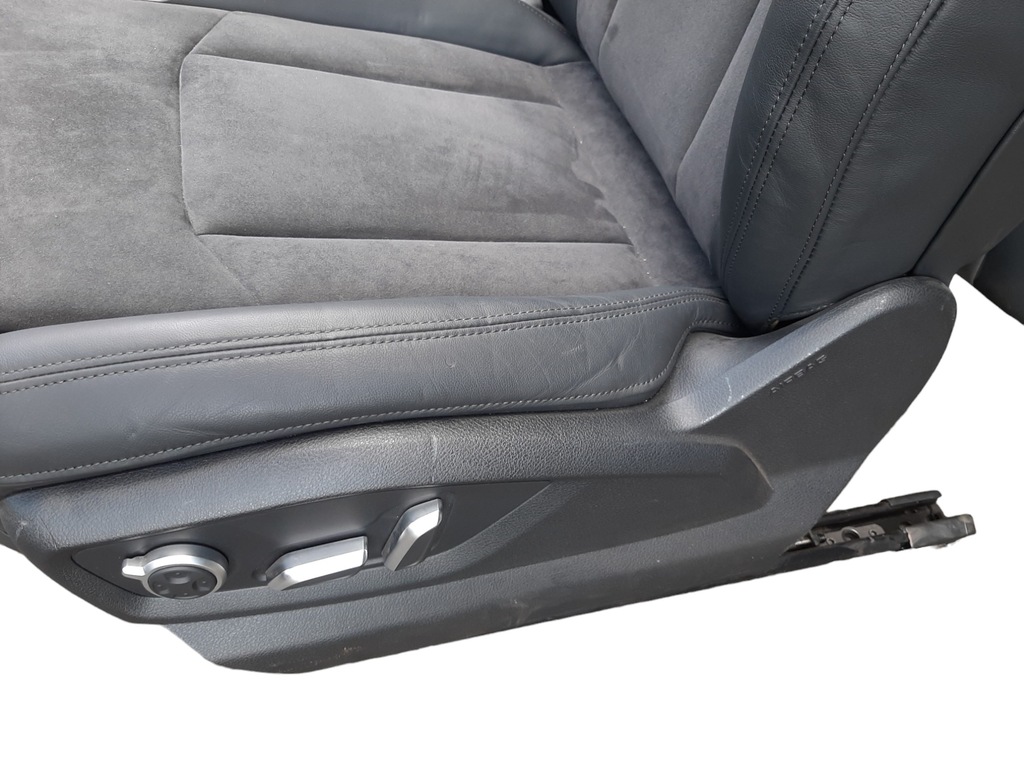 фото №13, Audi q7 sq7 комплект сиденье обивка кожа alcantara 2015/2024 4m0883107e