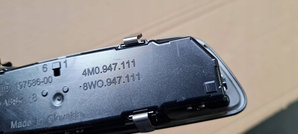 фото №11, Rs5 8w lift s5 a5 лампа потолочный задняя sline czarna 8w0947111 a4 b9 8w