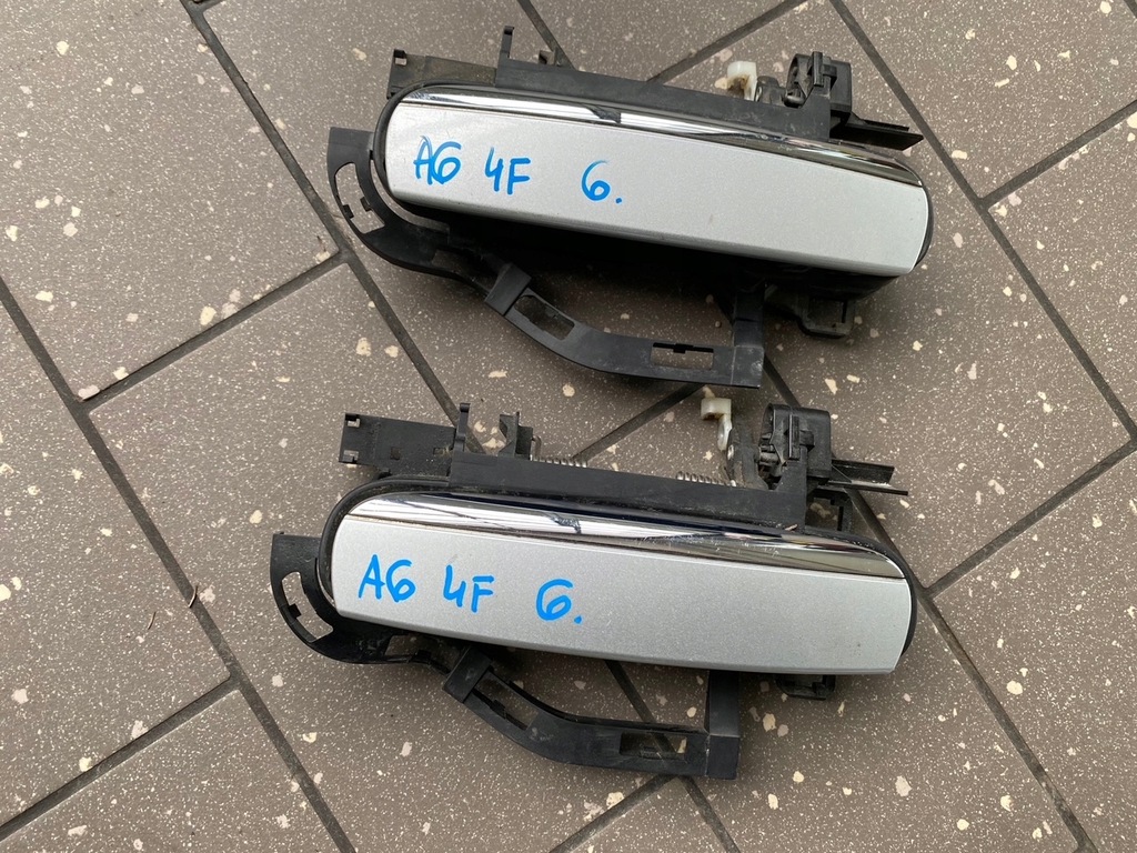 фото №1, Ручка дверь левая задняя audi a6 c6 комплектная задняя