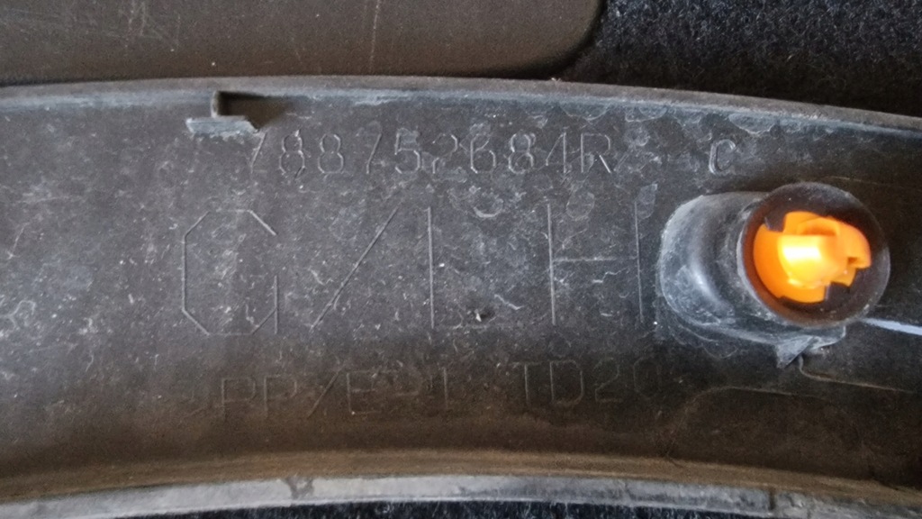 фото №8, Renault kadjar lift молдинг крыла задняя левая накладка 788526684r