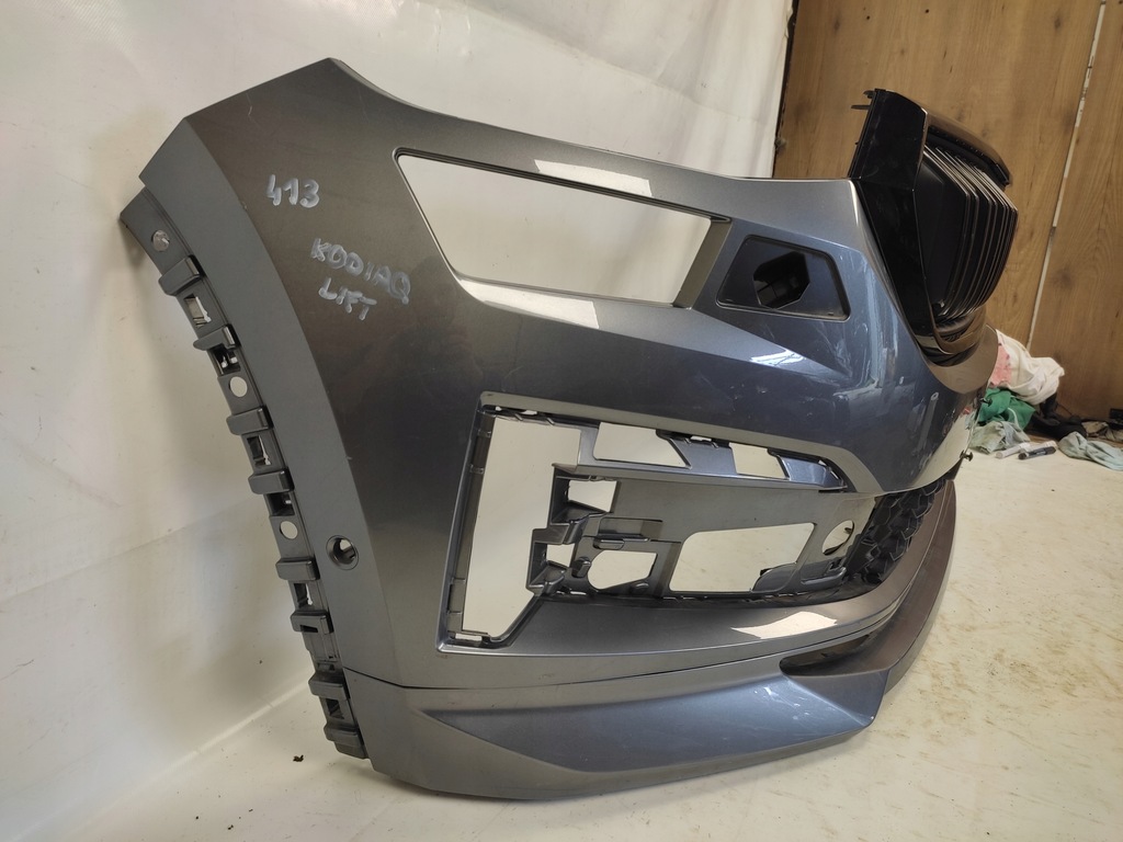 фото №6, Skoda kodiaq lift 565 бампер передний перед 2021- 6pdc