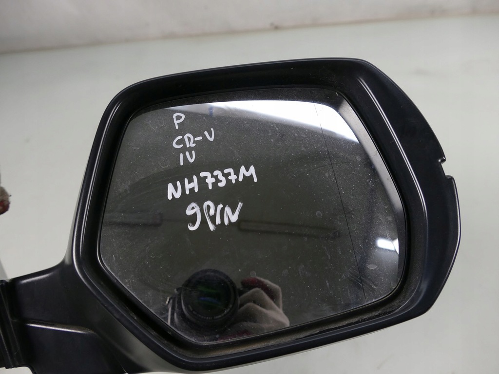 фото №13, Honda crv iv lift зеркало 9 pin правое nh737m uk