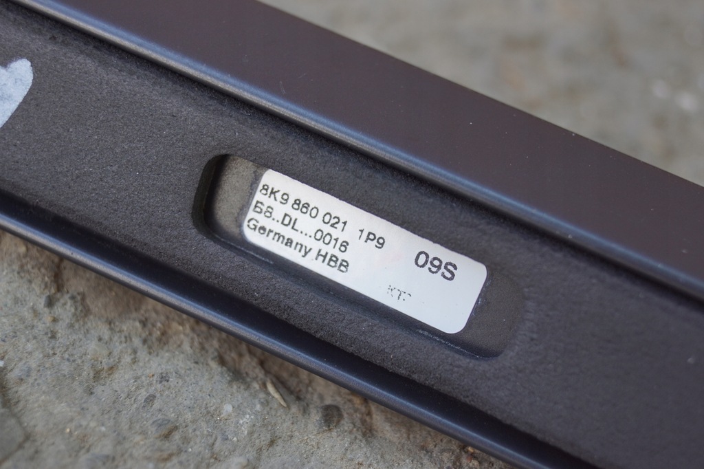 фото №13, Рейлинги кровельные audi a4 b8 комплект чёрные