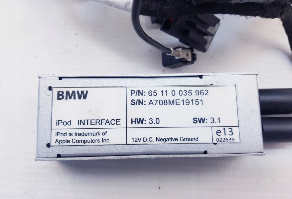 Bmw x5 e53 блок управления модуль интерфейс 65110035962 Доставка