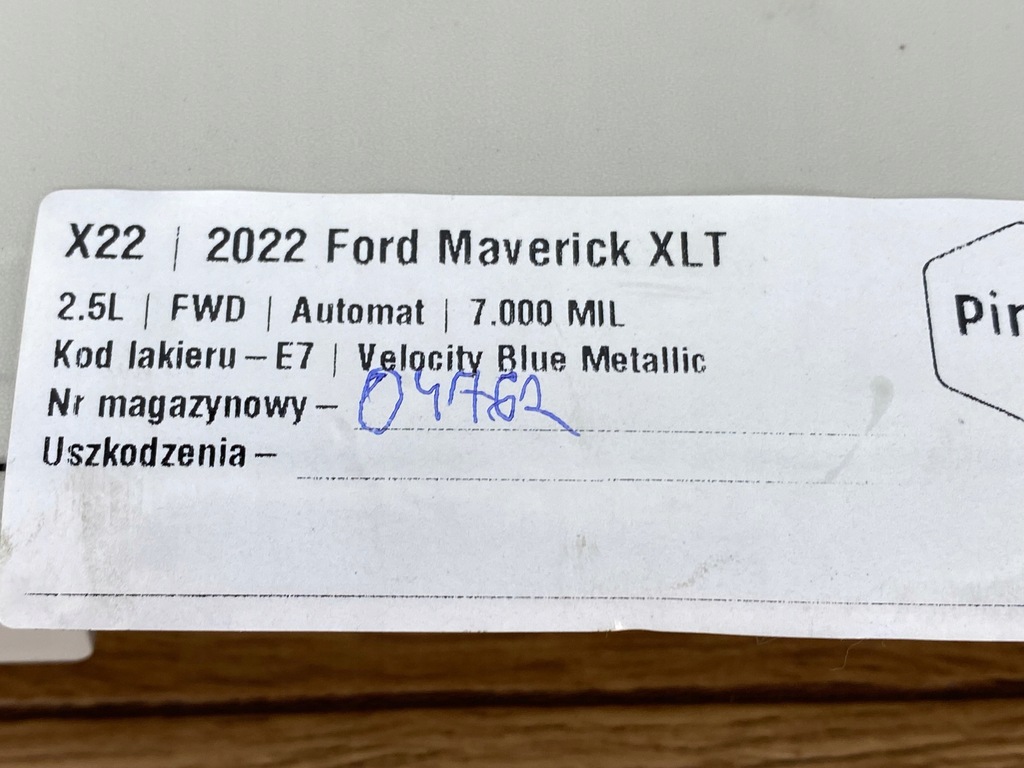 фото №7, Лампа потолочный ford maverick 2022+ escape kuga mk3 usa