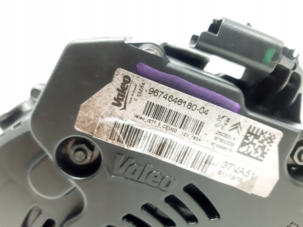 фото №8, 9674646180 генератор запуск стоп 1.6 ehdi peugeot citroen