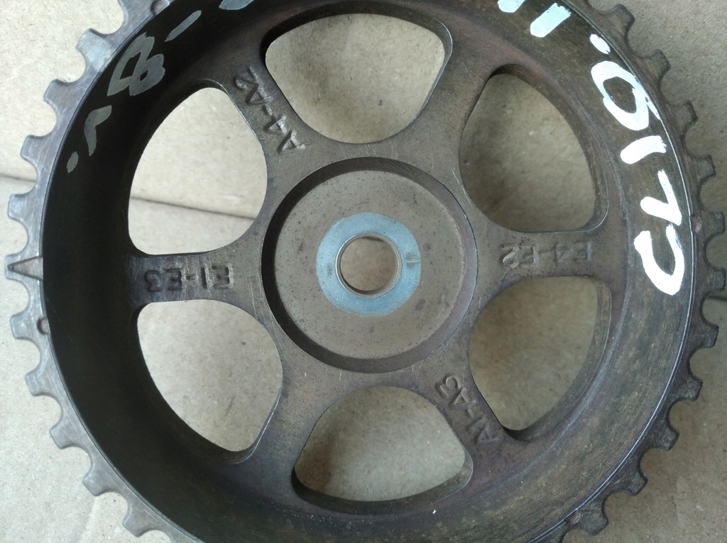 фото №6, Колесо зубчасте вала розподільного валу renault clio ii 1,2b 8v
