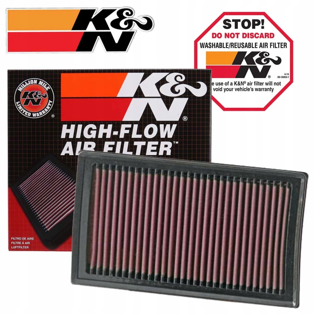 фото №1, K&n filters 33-2927 фільтр повітря