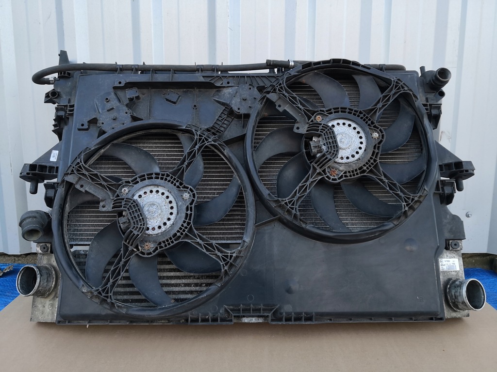 фото №6, Fiat ducato 06- 2.3 3.0 радиатор комплект вентилятор