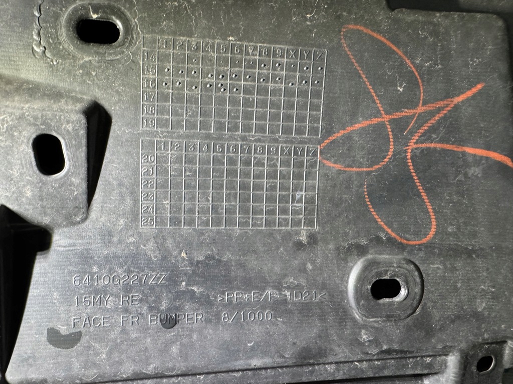 фото №9, Mitsubishi outlander iii 3 lift 15- бампер передній