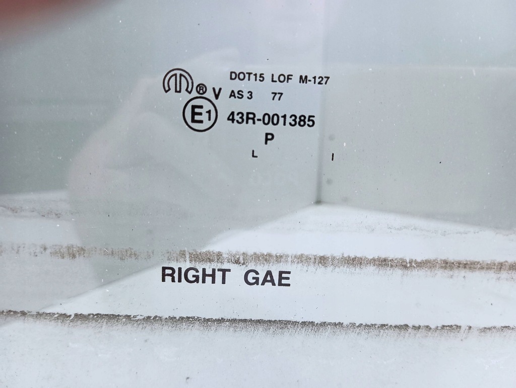 фото №6, Chrysler voyager 2008 права сторона скло двері бокових / розсувних