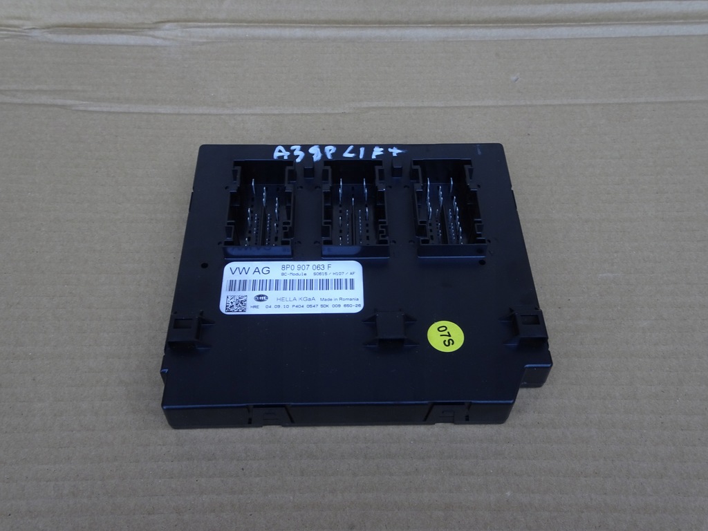 фото №1, Audi a3 8p lift модуль комфорту 8p0907063f