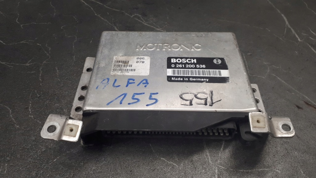 Купити Бортовий комп'ютер блок керування двигуна alfa romeo 155 1.8 ts 0261200536