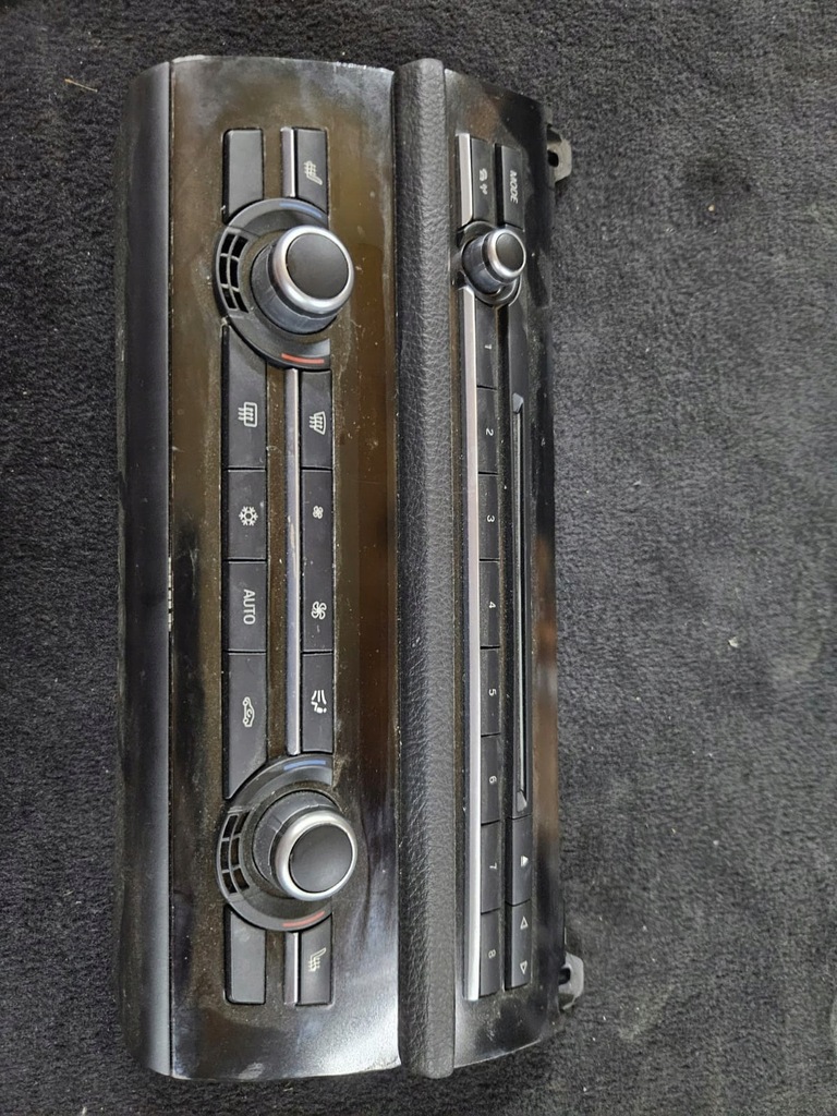 фото №1, Панель кондиціонера радіо блок керування 9249708 bmw f10 f11