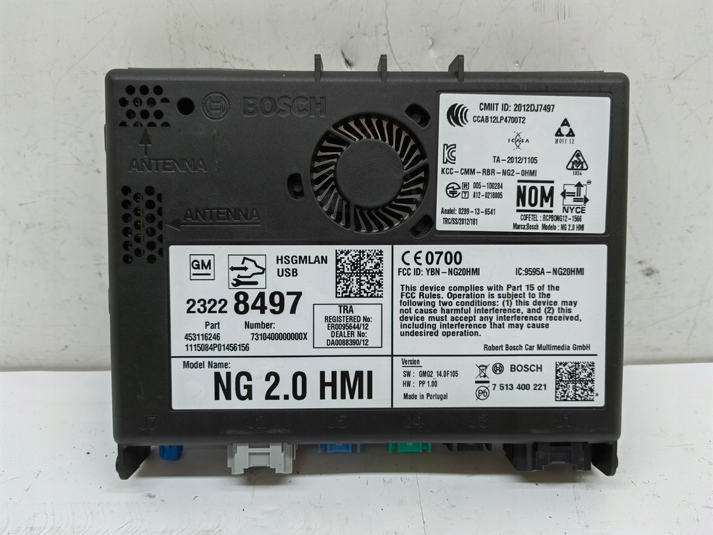 фото №1, Opel insignia a lift модуль керування радіо