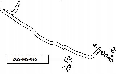 фото №3, Nty резиновый элемент тяга стабилизатора задняя 2 szt.