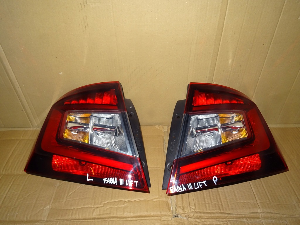 фото №1, Skoda fabia iii lift лампа левая